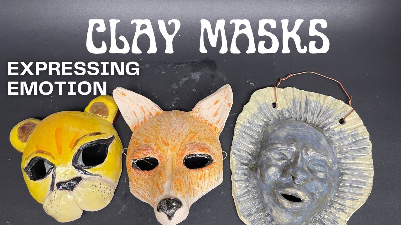 Ceramic Masks step 1 of 3