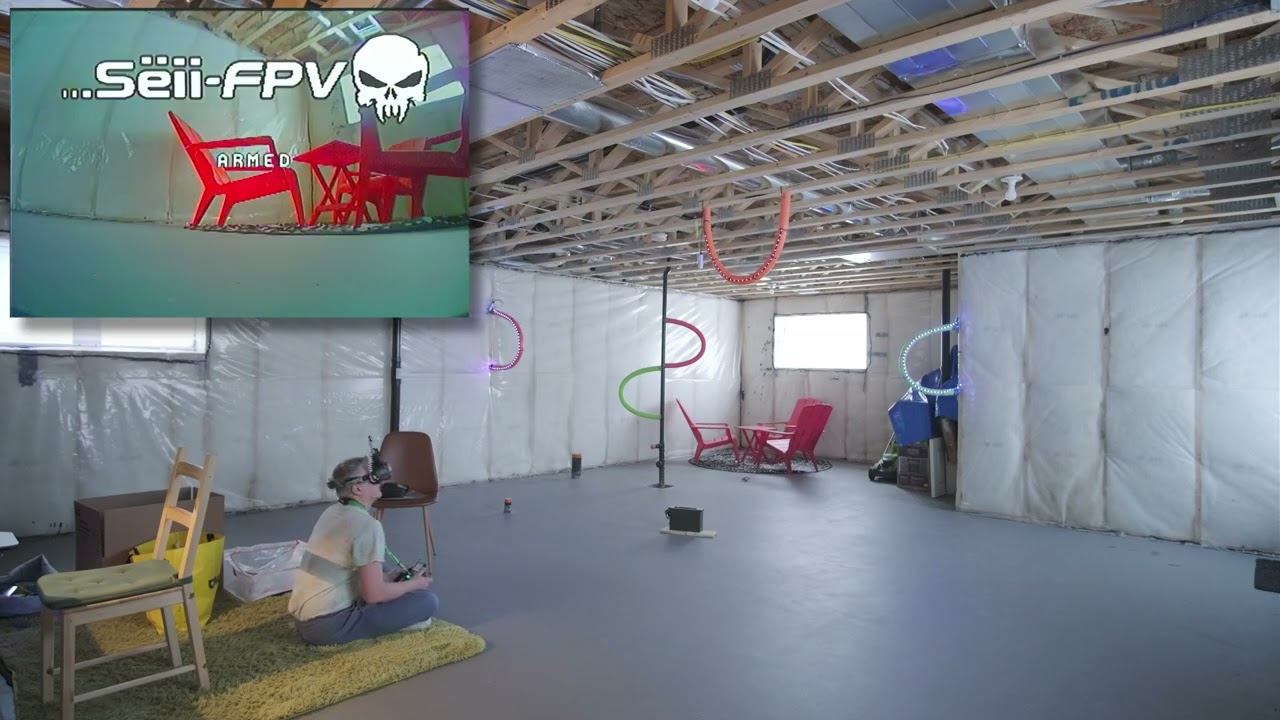 Feb 25 2023 - Seii-FPV Mobula 7 - flight No.11 Sharp Turns (Acro Mode)