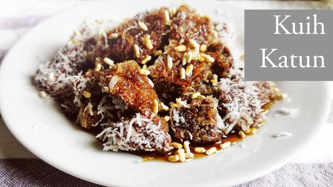 Resepi Kuih Katun - Kuih Tradisi Pantai Timur. Iftar recipe