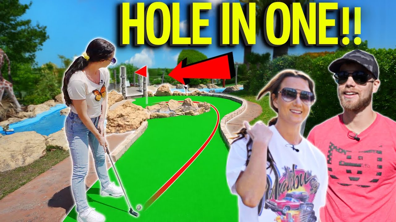 We Won the Hole In One SECRET PRIZE at this Awesome Course!