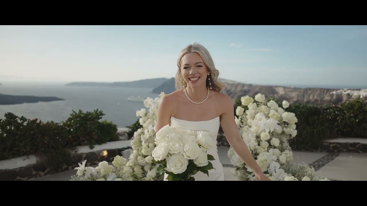 Lauren & Nick 2024 Santorini Wedding