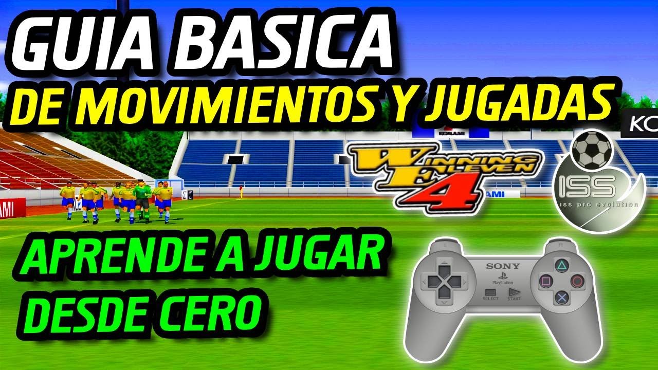 TUTORIAL DE MOVIMIENTOS PARA PRINCIPIANTES | Winning eleven 4 | ISS Pro Evolution | like please 👍