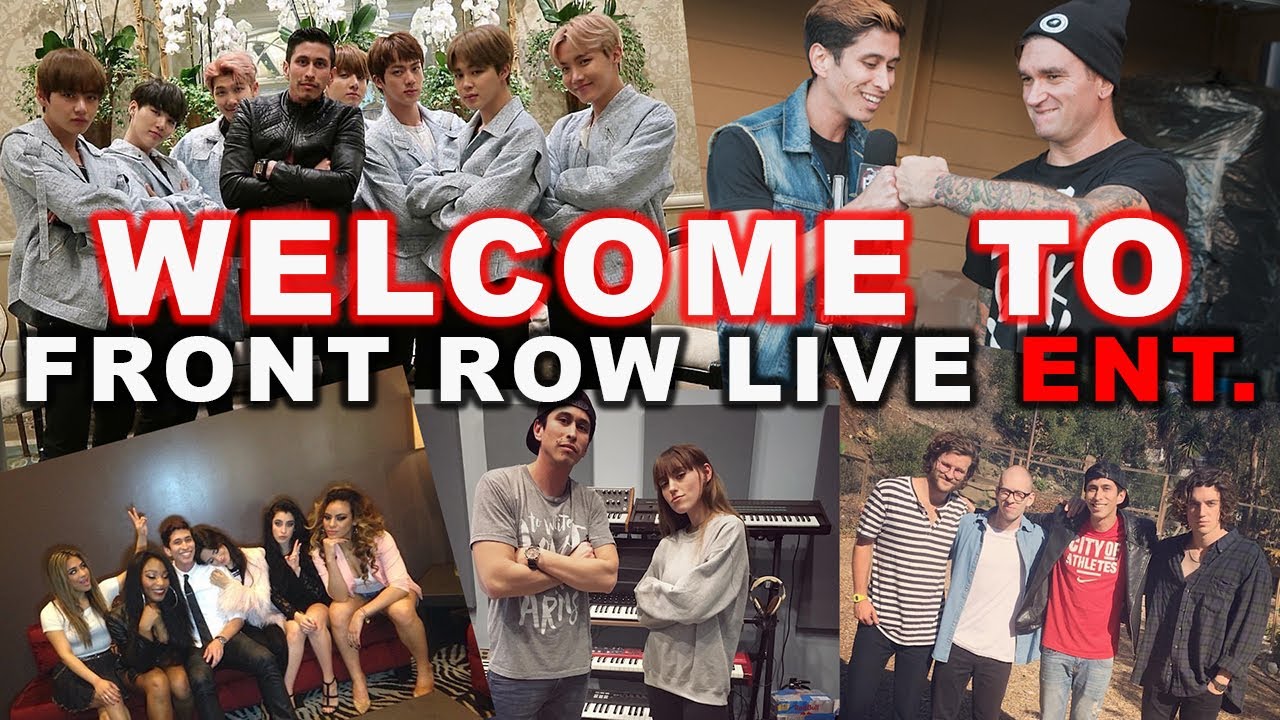 Welcome to My YouTube Channel | Front Row Live Ent.
