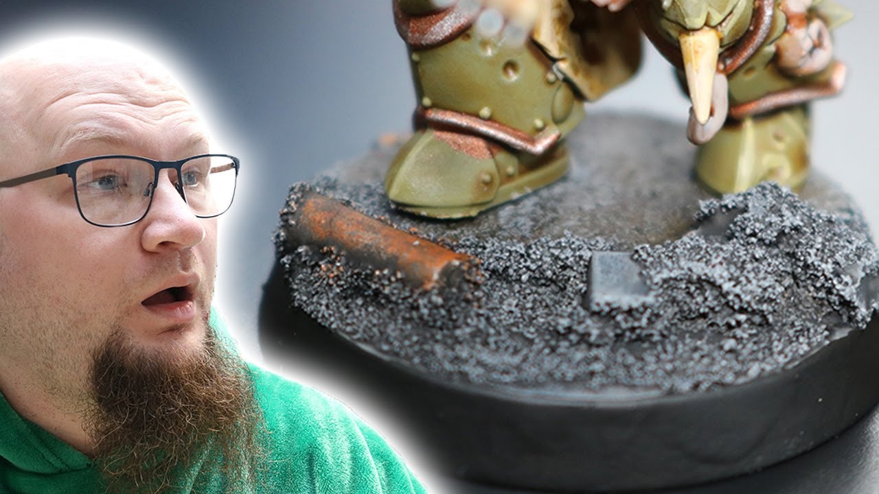 Quick & Dirty City Bases for Warhammer (That Look Amazing) | Death Guard Painting Journey Ep 5