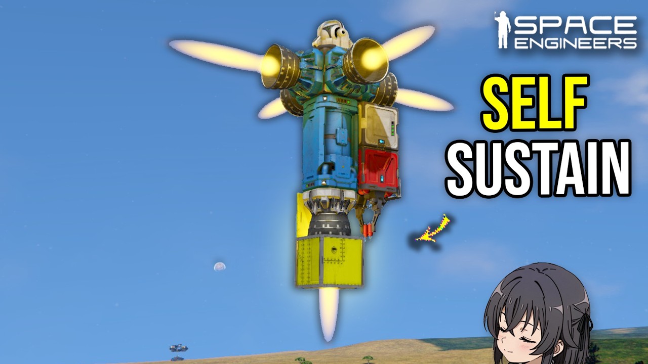 This Compact Thruster Armor Cap Trick is Silly, Space Engineers