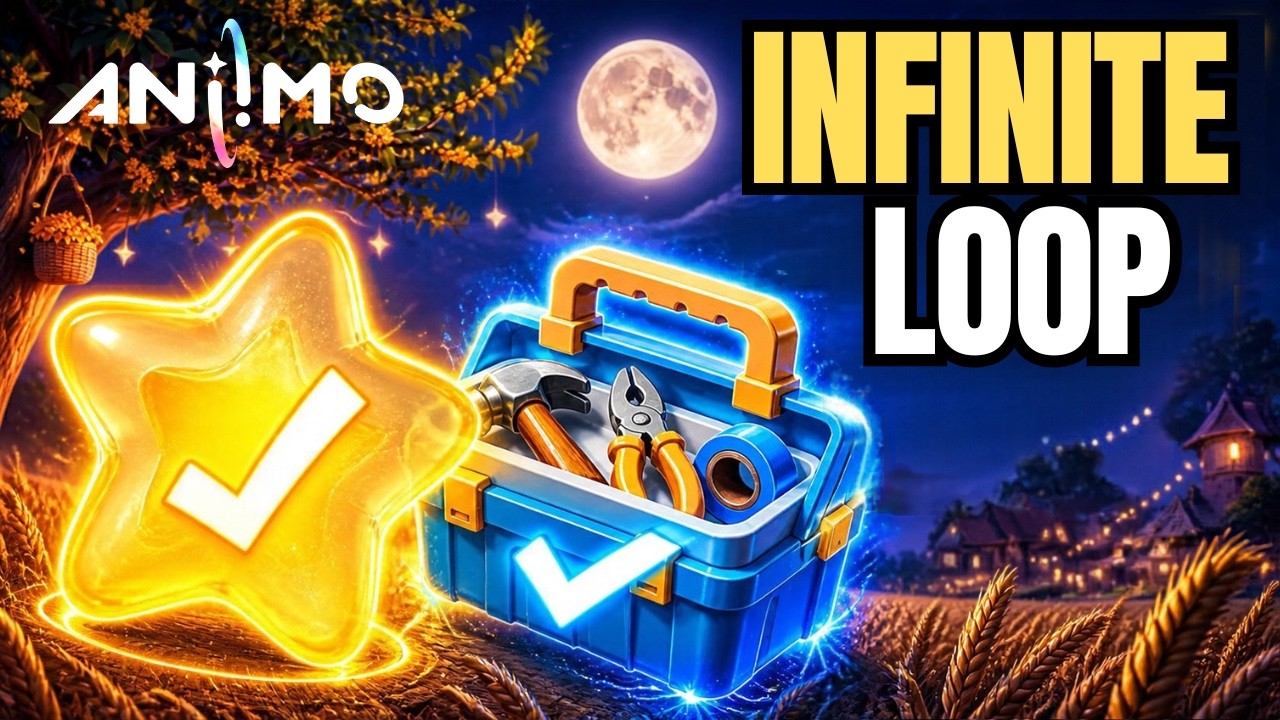FREE Bud Tickets & Toolkits in Aniimo (Harvest Moon Points Trick)