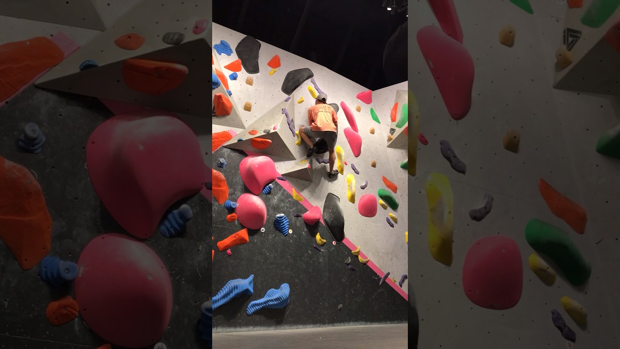 How Setters Force on Reverse Hand Undercling #bouldering #climbing #sport #workout #exercise
