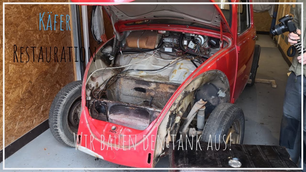 Wir bauen den Tank aus! | Käfer restauration | [Jonas.]