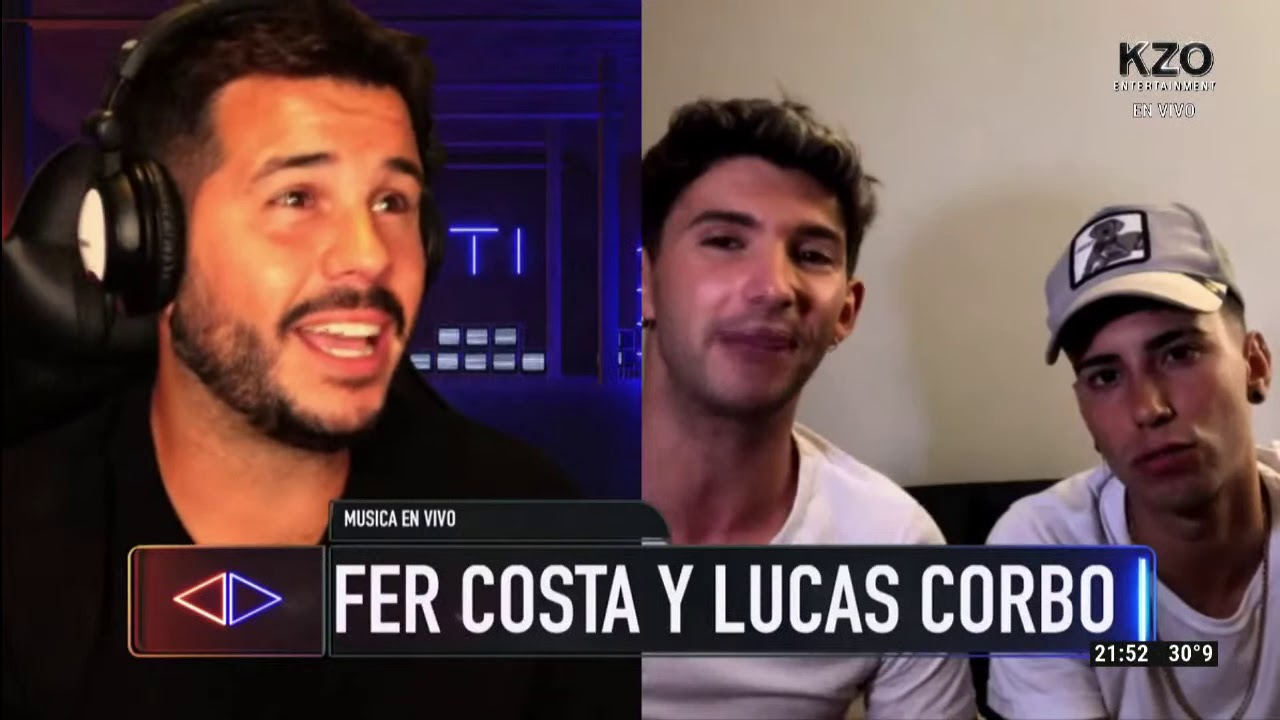 FER COSTA & LUCAS CORBO EN AVANTI | NOTA COMPLETA