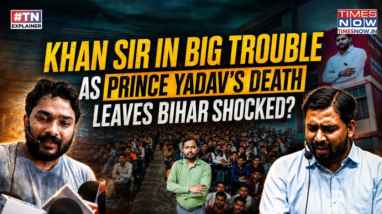 Khan Sir In Trouble? Prince Yadav's Death Shocks Bihar, Raushan Anand In Tears, Ugly Coaching War