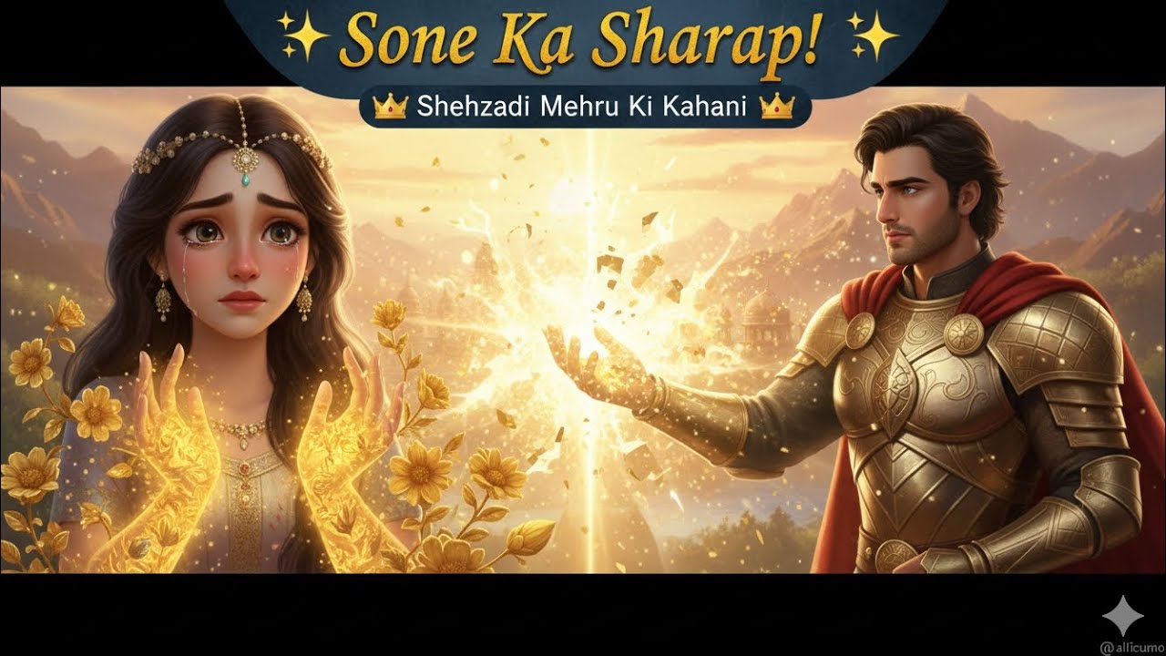 Shehzadi Mehru Ki Kahani | Sone Ka Sharap Aur Sachcha Pyar | Fairy Tale Story