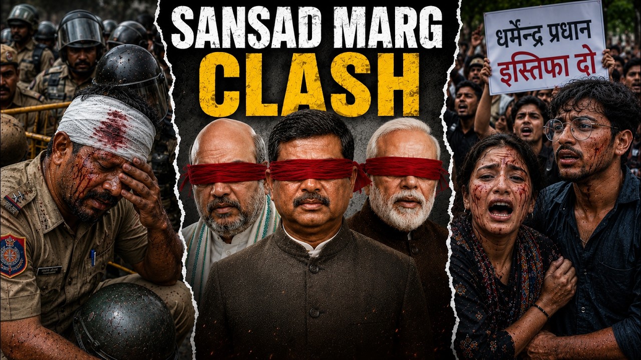 Breaking Down the Sansad Marg Unrest and Police Clash