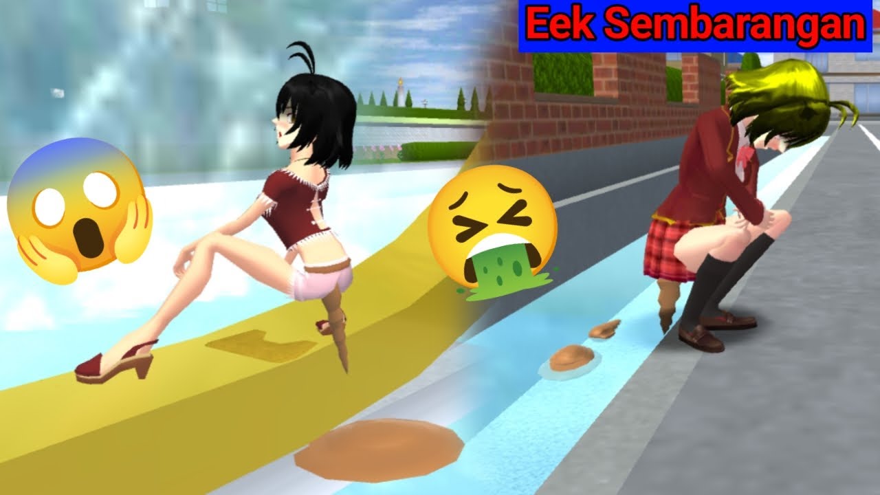 Karin Eek Mencret Sembarangan di Paret || Kumpulan Video Karin Eek Mencret || Sakura