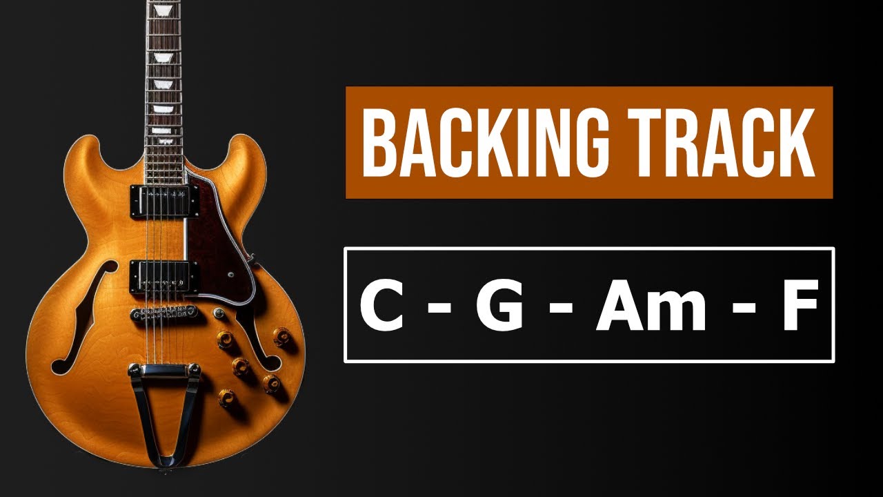 Pop Rock Guitar Backing Track in C Major (BOSS Katana 50 MK2)