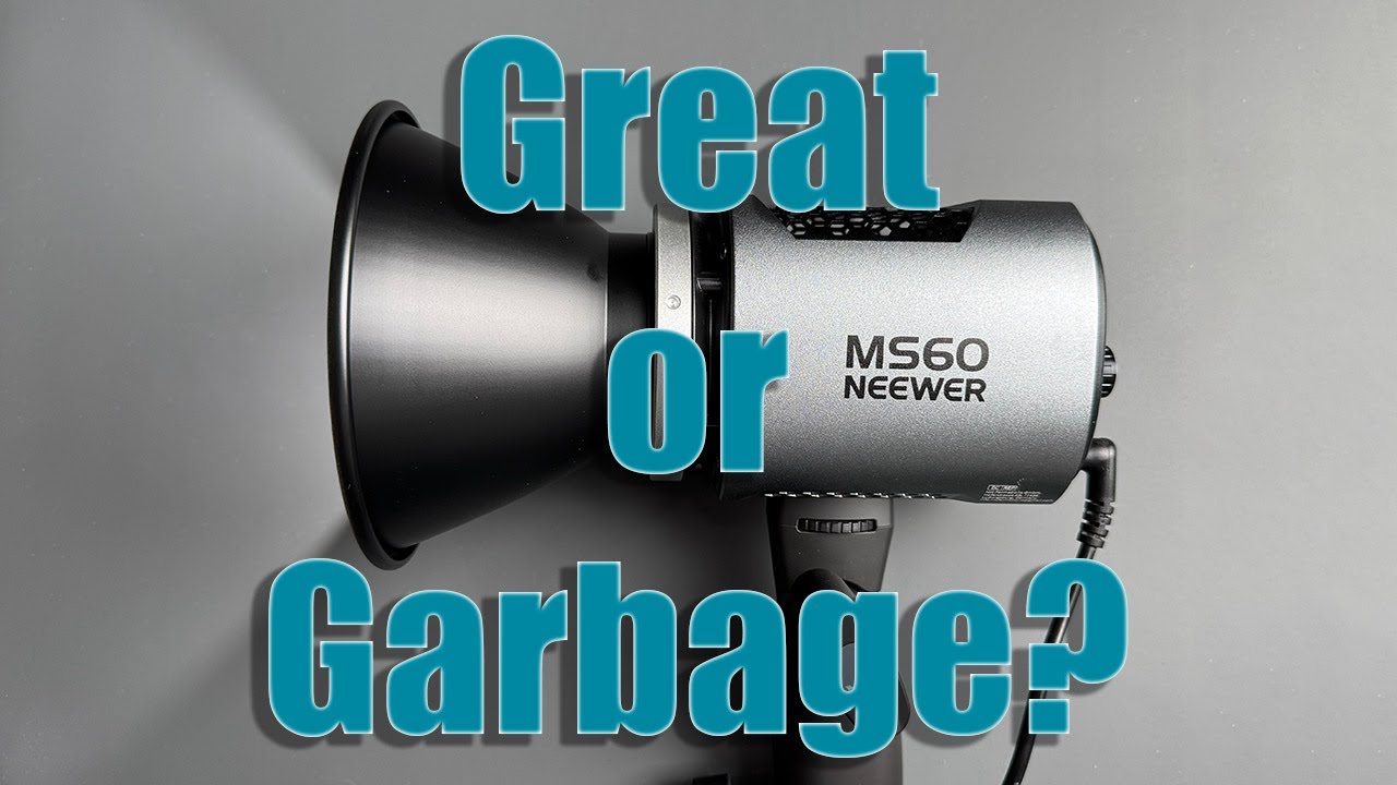 Neewer MS60 Video Light Unboxing and Review