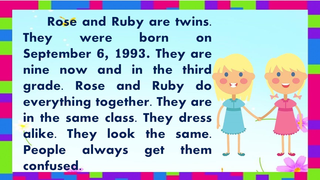 Reading Comprehension for Third Grade Level