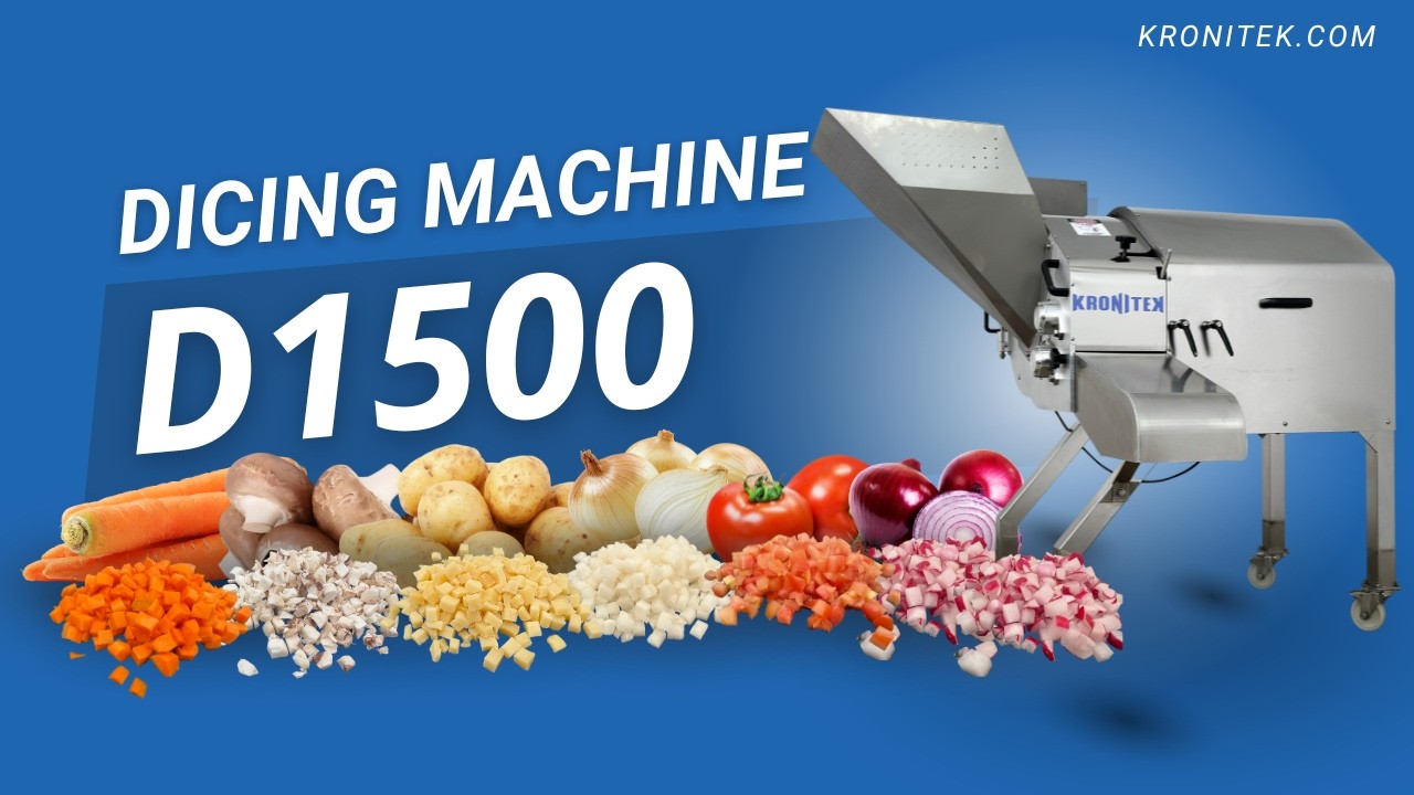 Vegetable & Fruit Dicing Machine CD-1500 🥕🥔⚙️