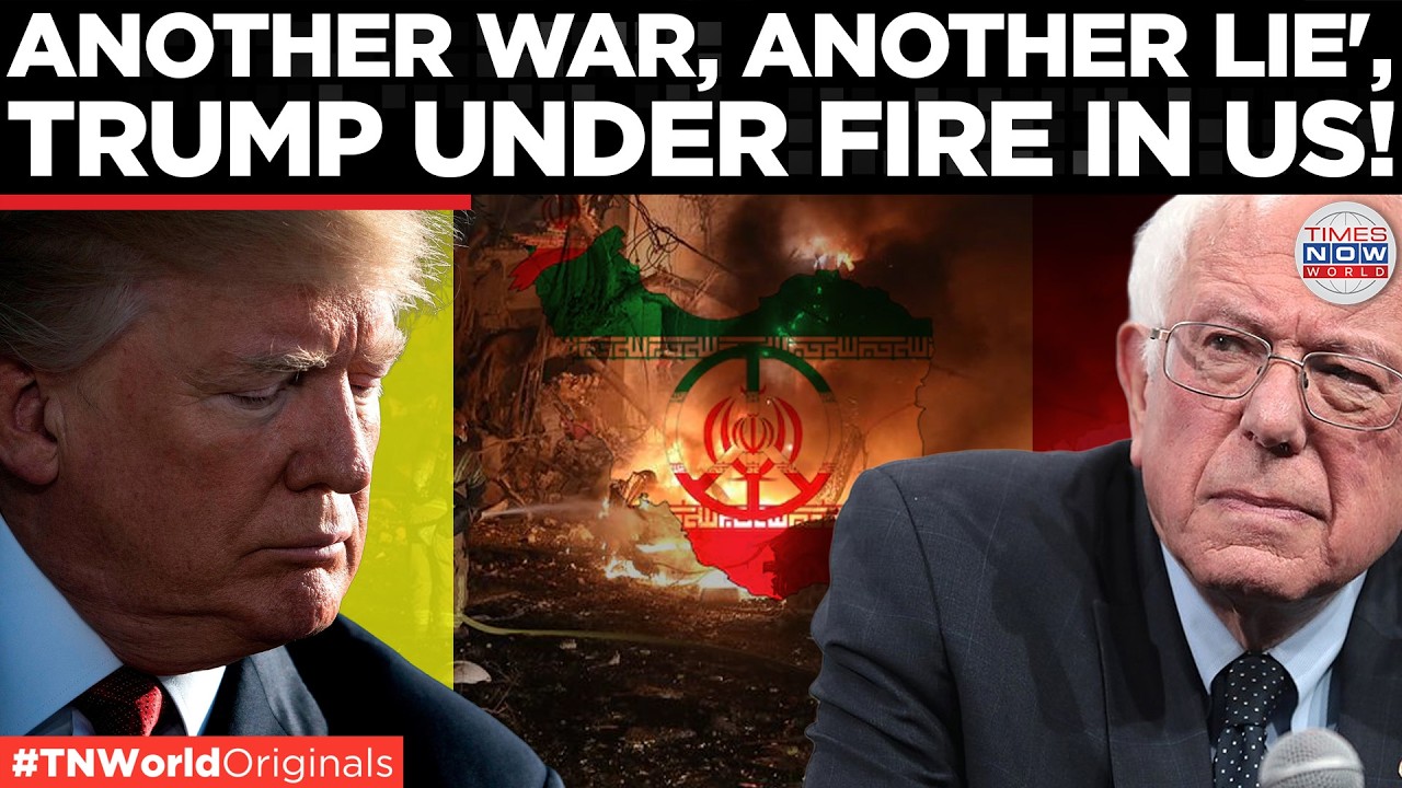 US AGAINST WAR? Bernie Sanders Blasts Trump For Dragging US to Iran War and Lies! | World News