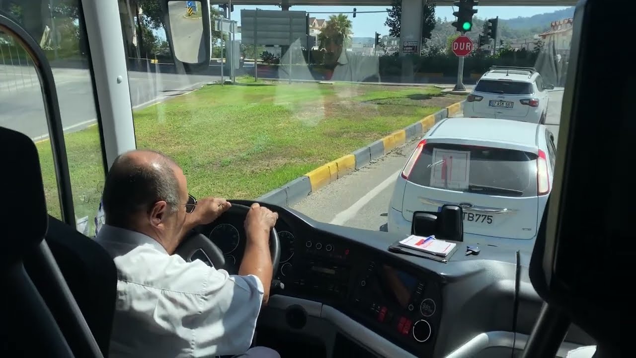 MAN Lion's Coach C 07 BLH 398 Güney Akdeniz ile Kemer-Ankara yolculuğu 1.Bölüm 15.09.25 | 4K 60 FPS