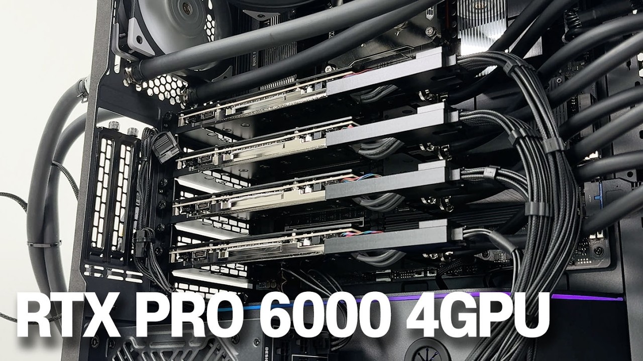 &80,000 RTX PRO 6000 4GPU Workstation