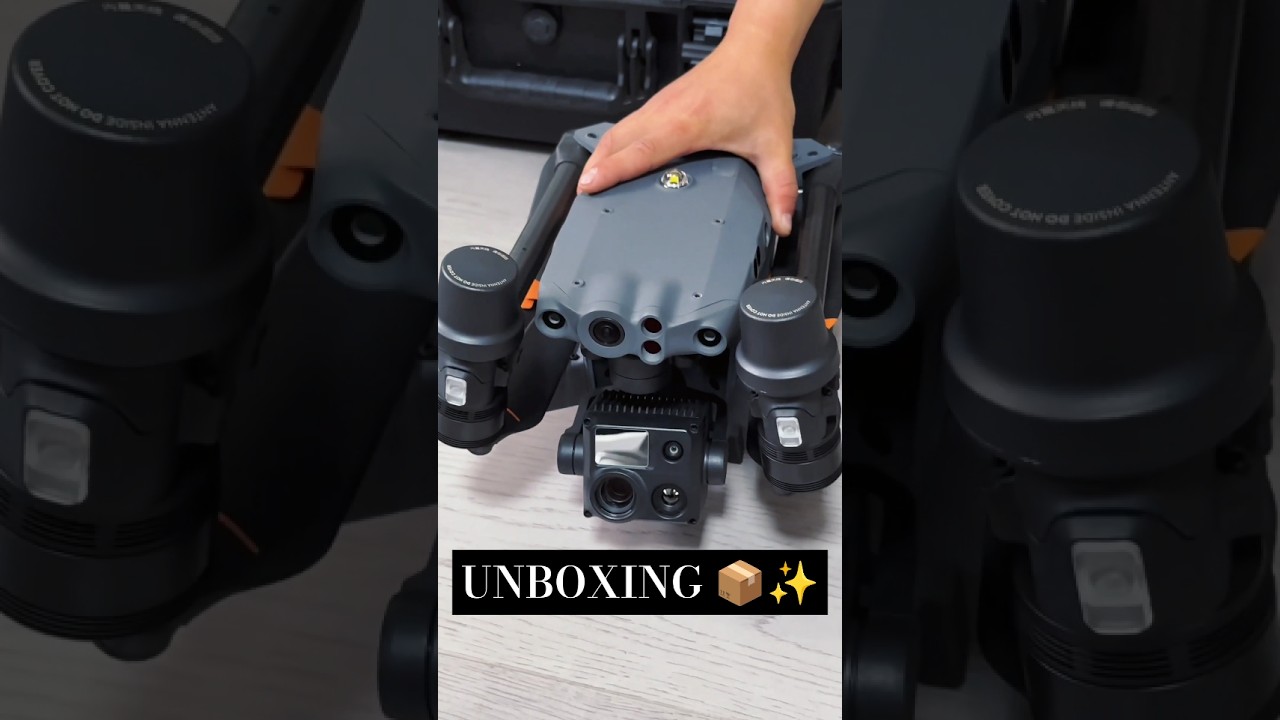 Dji M30 T Unboxing Asmr And Set-up 📦✨ #dji #shorts #shortsfeed #viralshorts #youtubeshorts #foryou