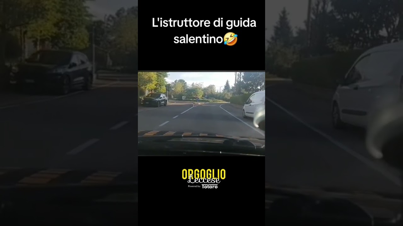 L'ISTRUTTORE DI GUIDA SALENTINO !!