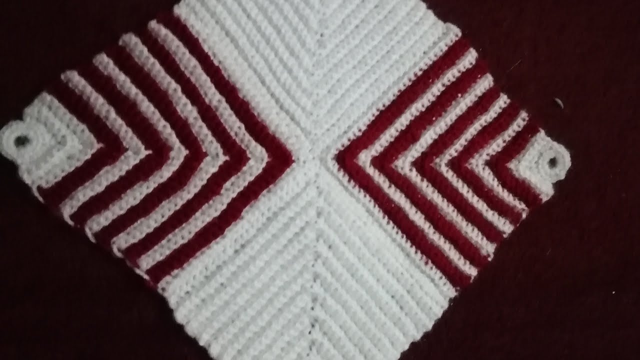 Diamond shape doormat/thalposh/wall hanging design