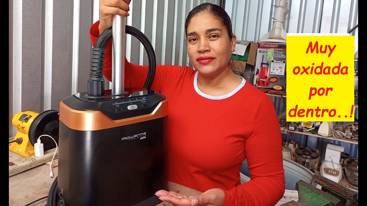 Reparación de plancha de vapor comercial Rowenta que no calienta y no da vapor