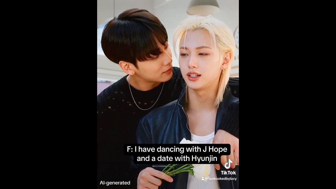 💚💜Taekook/Hyunlix💙🩵K drama AI fANaRT  