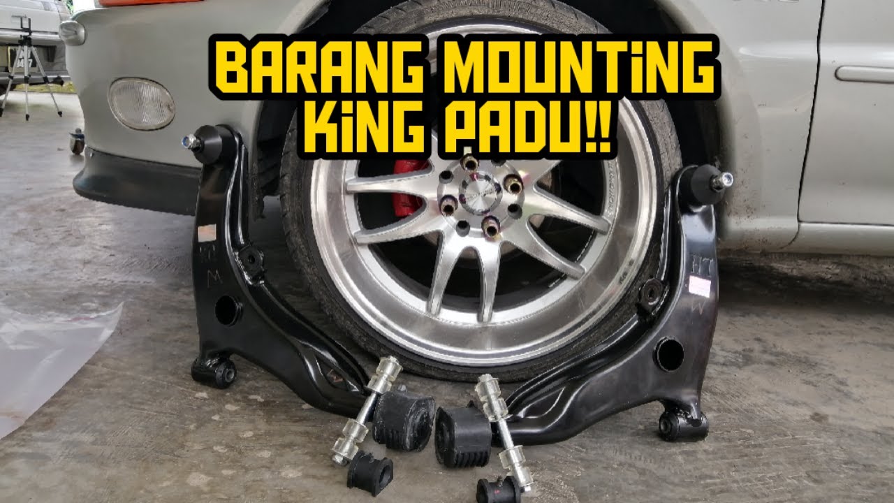 Upgrade Bahagian Suspensi Proton Wira | Lower arm, Stabilizer Link & Bar Bush | Mounting King