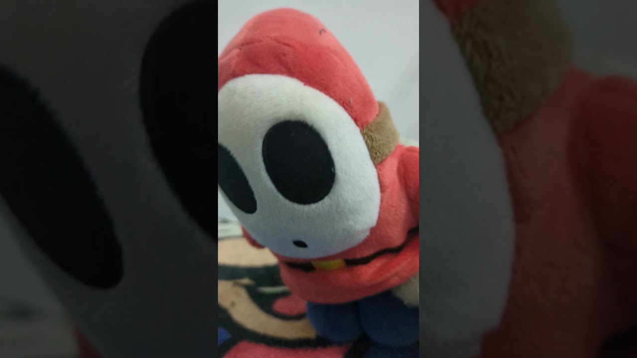 Plush Review #53 Shy Guy Plush #shyguy #plush #shorts #nintendo