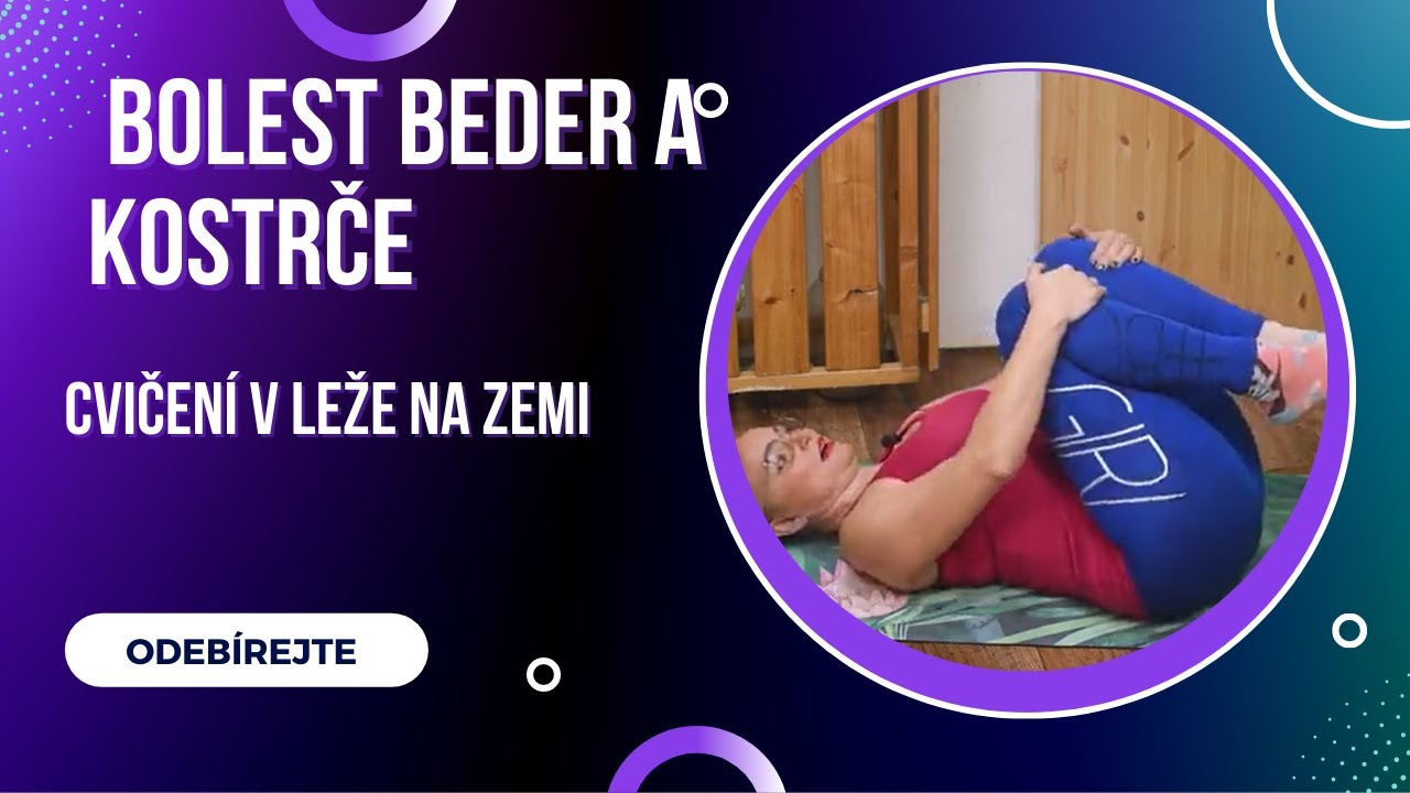 Cviky na záda 17. - uvolnění bederní páteře, inspirované metodou L. Mojžíšové @KristinaBertošová