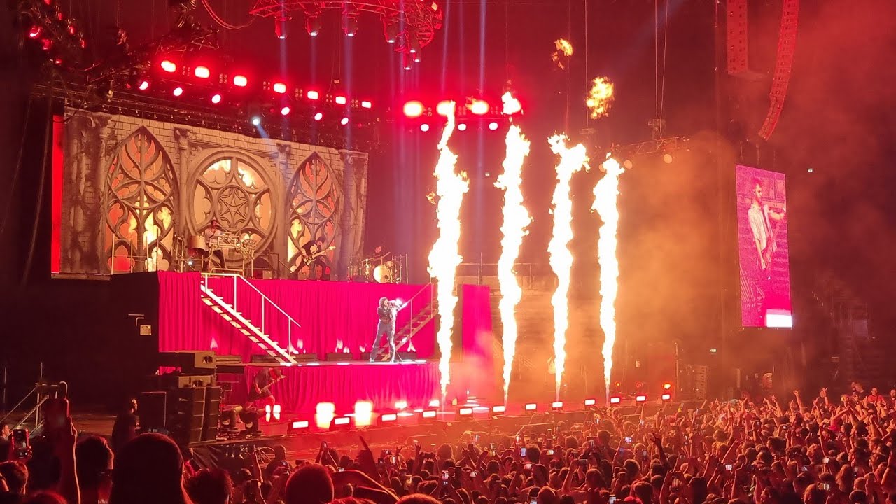 Bring Me The Horizon - AmEN (4k60p) Live @Bercy Accor Arena Paris / Post Human Tour 6.6.23