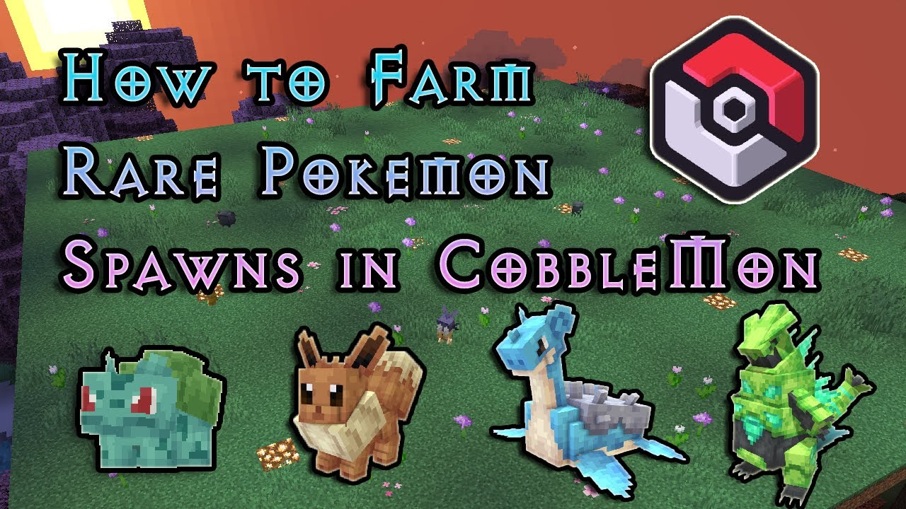 Easy Farming For Rare Pokemon In Minecraft Cobblemon! Cobblemon 1.4+