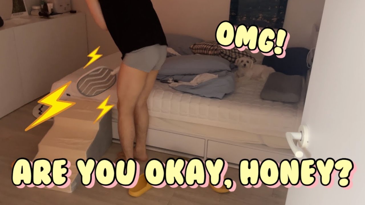(SUB) 무슨일이야 여보 !! 괜찮아 ? ! _ What's going on, honey! Are you alright? _ (Feat.폰퀴벌레) _ 게이 커플의 일상 _ Gay