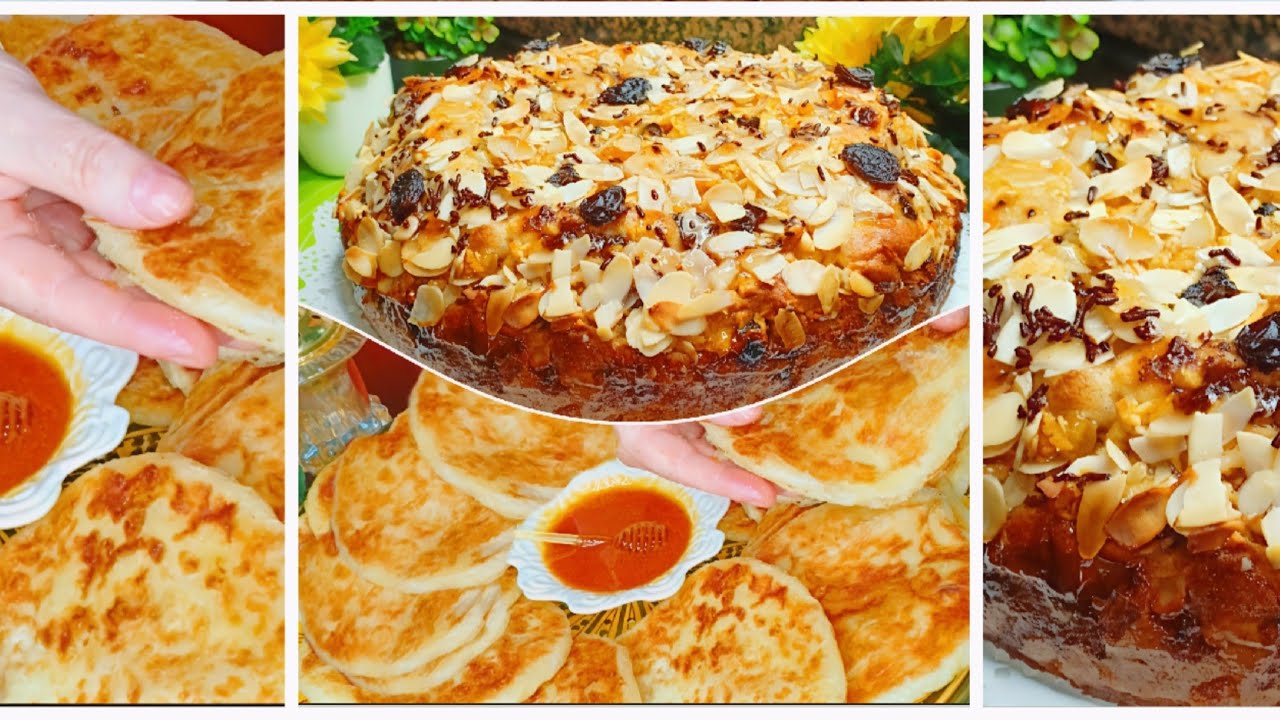 بلا ما تحري وجدي هاد الكيكة ورغيفات العيد الفطر الذ واسهل  حاجة تحضريها الفطور العيد متشبعش منهم