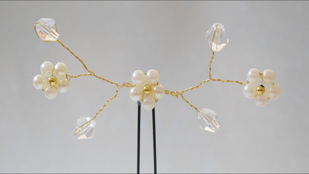 ACCESSORI PER CAPELLI FAI DA TE : Per Sposa e Prima Comunione