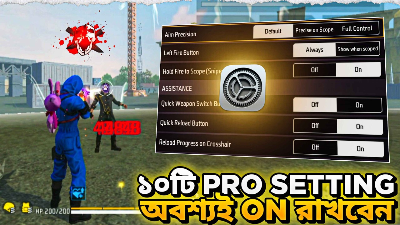 ১০টি Pro Settings অবশ্যই On রাখবেন 🤫 | Top 10 Pro Settings You Must Turn On 🔥