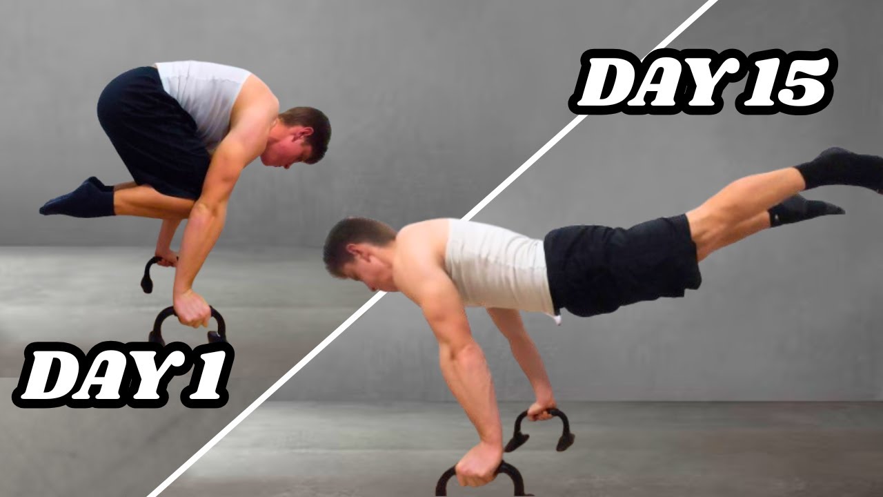 I Tried Learning A Planche In 15 Days