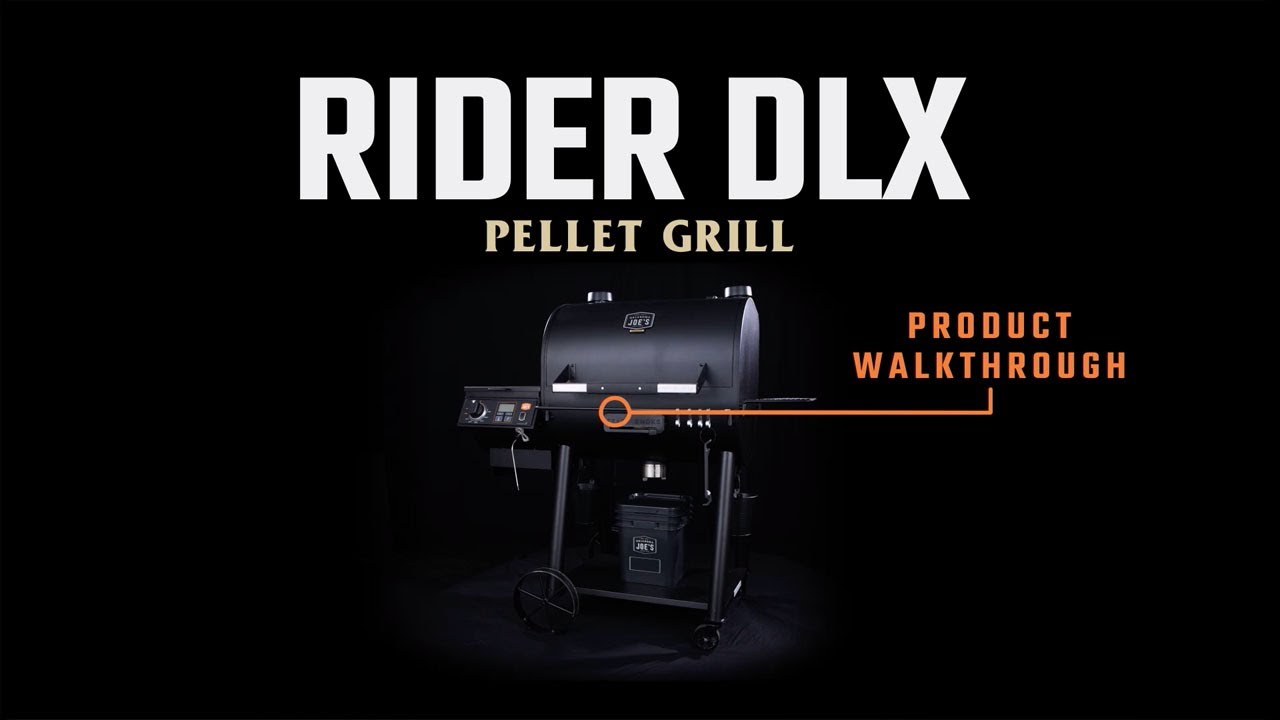 Oklahoma Joe's Rider DLX Pellet Grill – Product Walkthrough