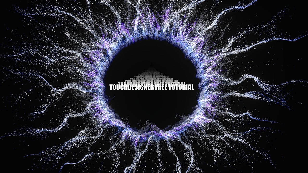 TOUCHDESIGNER- FREE-TUTORAIL-ParticleGpu-2025 version