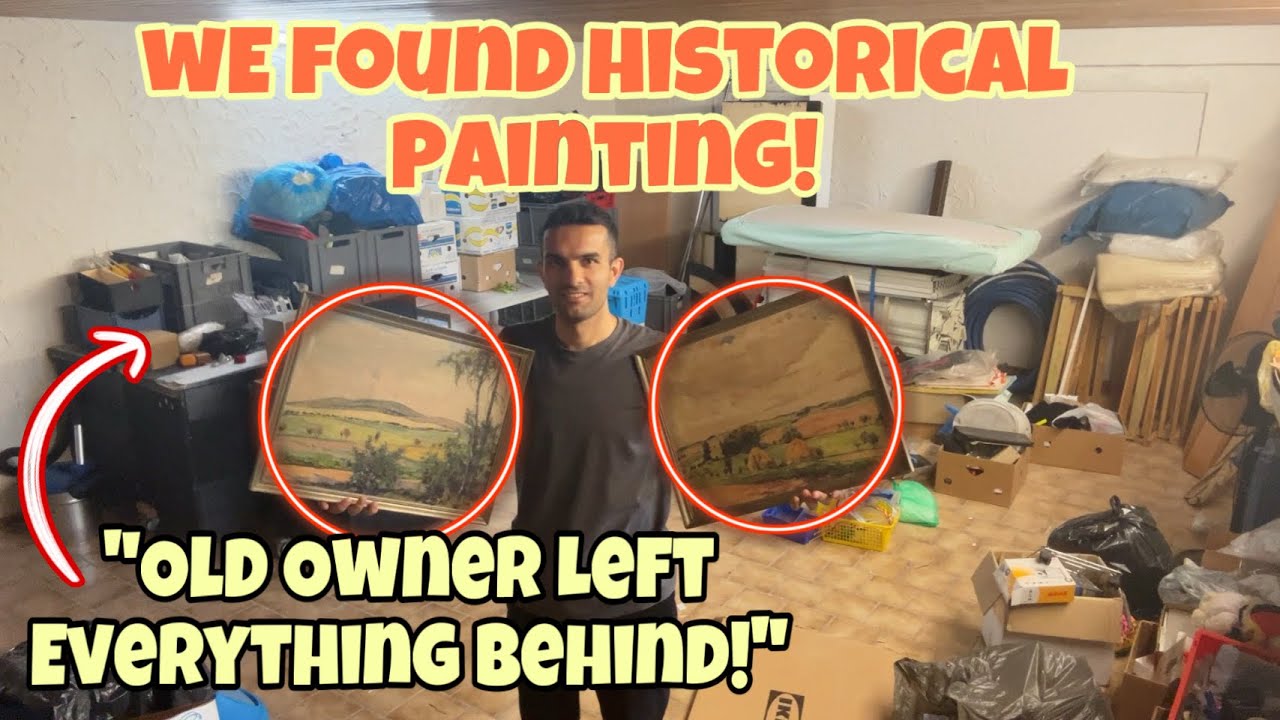 Antique Items Found Inside a House We Bought in Germany!