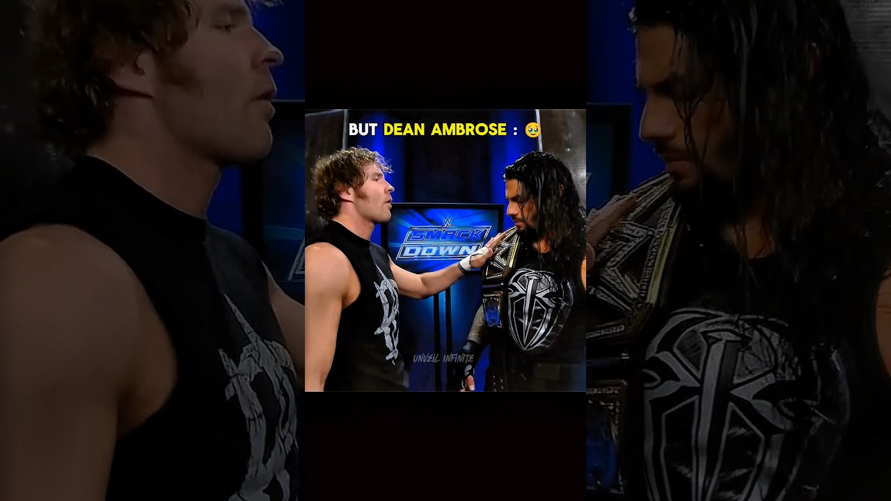 Dean Ambrose Always with Roman Reigns ❤️❤️&zwj;🩹