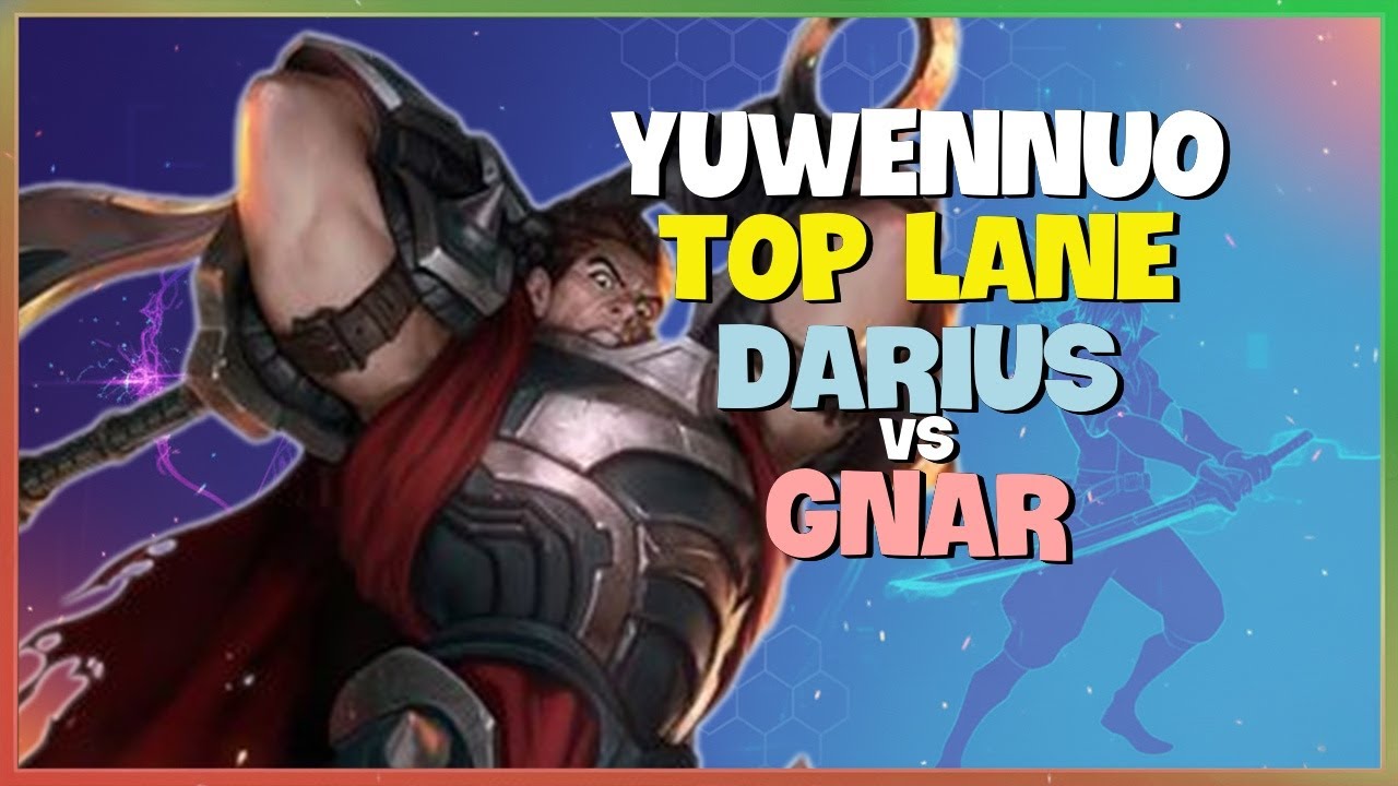 Rank 1 Super Server Darius: YuwenNuo Challenger Top Lane Masterclass (Engsub)