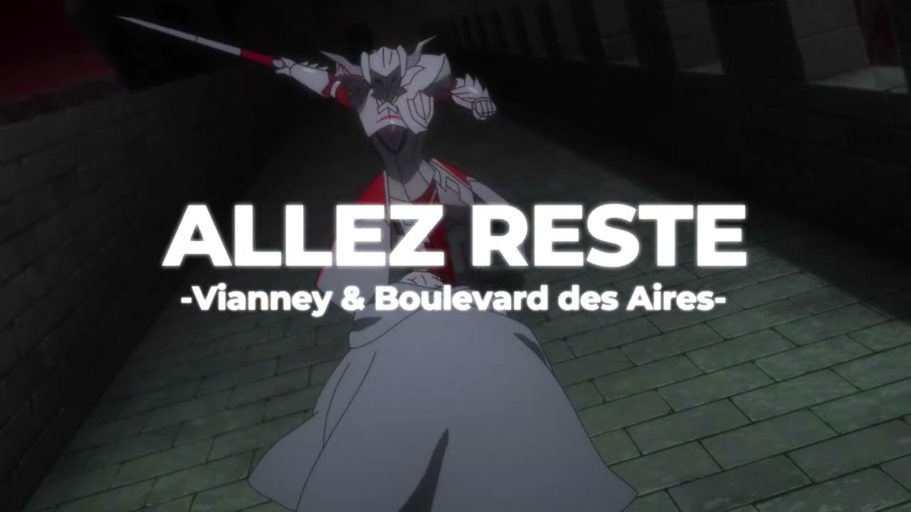 🚄Allez reste - Boulevard des Airs et Vianney (Slowed+Reverb)