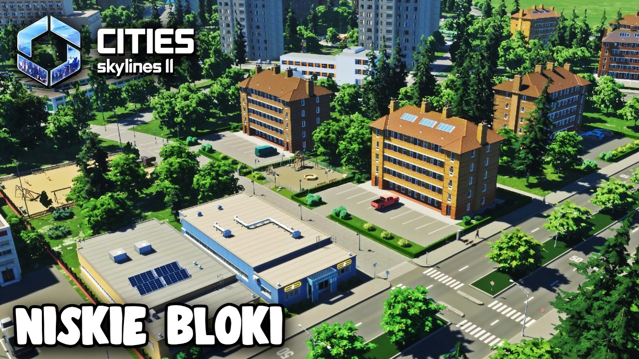 Cities: Skylines 2 #22 - Niskie bloki + autobusy (2026)