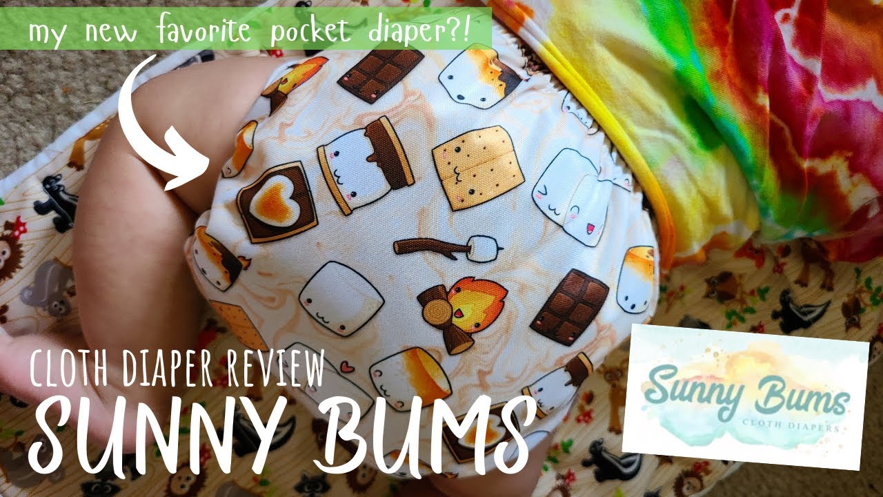 Sunny Bums Pocket Cloth Diaper Review | My New Favorite Pocket Diaper?