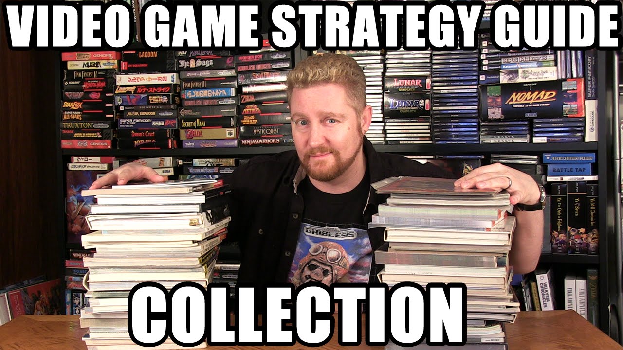 VIDEO GAME STRATEGY GUIDE Collection! - Happy Console Gamer