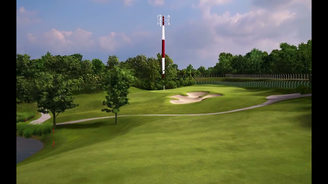Sembawang Country Club - Hole 13 Trackman Virtual Indoor Golf Preview