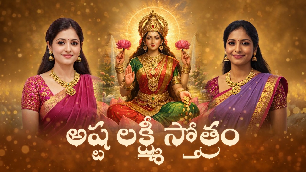 Ashta Lakshmi Stotram | 7 రోజులు వినండి | 8 Forms Wealth Mantra Miracle